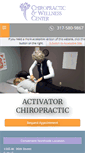 Mobile Screenshot of chirowellnessindy.com